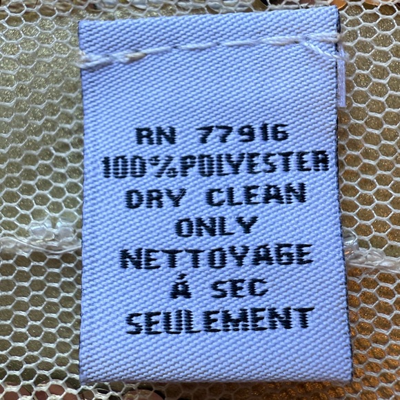 NWOT Rachel Zoe Gold Sequin Bolero Jacket Size O/S - Picture 6 of 7